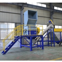 Prix concurrentiel 1000 kg/H Bouteille En Plastique Machine De Recyclage De Flocons