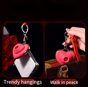 Миниатюрный вибратор-стимулятор в форме сердца для клитора, элегантная секс-игрушка для лизания - Product Image 6