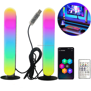 ไฟแถบ LED อัจฉริยะพร้อมรีโมทควบคุม RGB ไฟ LED รถกระบะสำหรับเล่นเกมทีวีตกแต่งบรรยากาศเดสก์ท็อปแสงโดยรอบ - Product Image 1