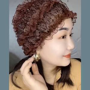 Gorro étnico de satén para mujer, pañuelo para la cabeza, gorro de algodón, accesorio para dormir, deportes, negocios, playa - para pacientes con quimioterapia por cáncer - Product Image 3