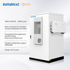 Inversor de Alto Voltaje VoltaNest Solis de 80kW, 100kW, 125kW, Generador Solar, Sistema de Energía Solar de 240kWh, Batería <span class=keywords><strong>Fotovoltaica</strong></span> - Product Image 3