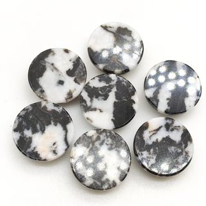 Zebra Jasper varios tamaños corte redondo cabujón joyería ajuste - Product Image 4