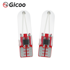 Bombilla de Vidrio COB Gicoo T10 de 2 Lados, 1W, 12V, Luz Constante, Lámpara Interior para Auto, Blanca, Blanco Cálido, Azul, Rojo, Verde, Amarillo, Rosa, Azul Hielo - Product Image 3