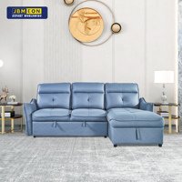Ensemble de canapés design moderne pour meubles de salon chaise en L canapé-lit en plastique logo personnalisé OEM ODM Service Divano CIFF-07
