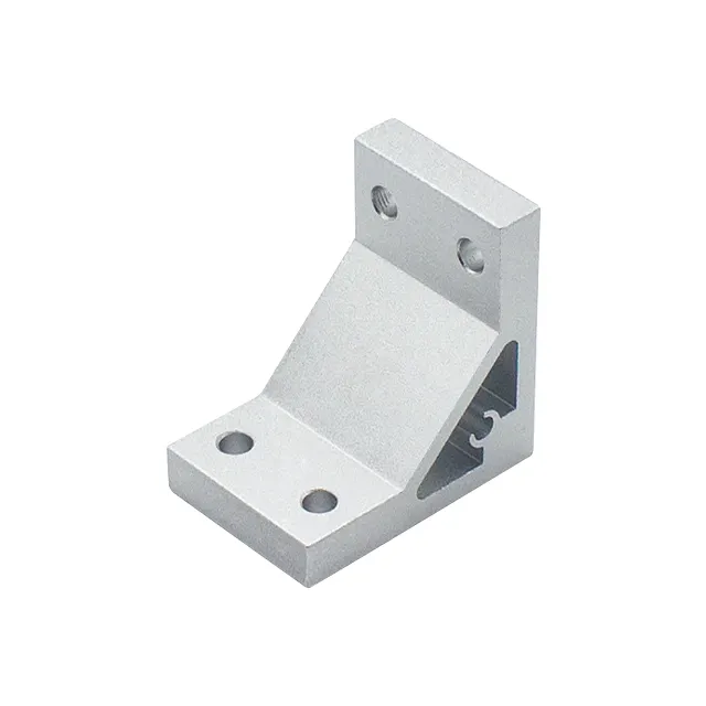 50100/60120 série 90 degrés Angle Angle support 50x50mm profilé en aluminium Angle coin Joint connecteur support pour aluminium