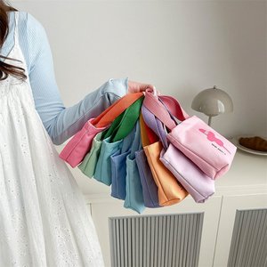 Sac fourre-tout en <span class=keywords><strong>toile</strong></span> mignon et tendance pour le déjeuner, nouveau style, vente en gros - Product Image 2