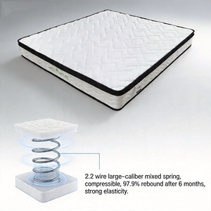 Colchón Híbrido Bonell Económico de Tres Niveles para Hotel/Apartamento, Capa de <span class=keywords><strong>Esponja</strong></span> Confortable, Duradero y Resistente al Desgaste - Product Image 3