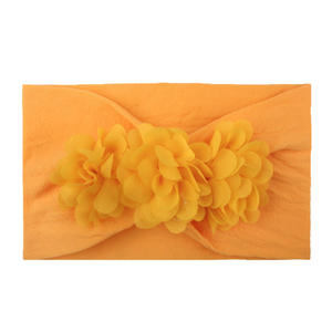 ที่คาดผมผ้าไนลอนสำหรับเด็กทารกผ้าโพกศีรษะยืดหยุ่นแบบนุ่มเครื่องประดับผมของเด็กผู้หญิง - Product Image 6