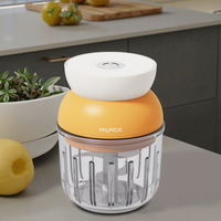 Glazen Container High Power Multifunctionele Draagbare Elektrische Mini Keuken Knoflookpers Ui Cutter Groente Chopper
