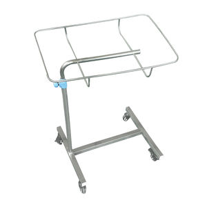 รถเข็นแพทย์ YFQ021 YONGFA ทำจากสแตนเลส ใช้ในห้องผ่าตัด ได้รับการรับรองมาตรฐาน ISO พร้อมล้อเลื่อน 4 ล้อ สำหรับวางอุปกรณ์ผ่าตัด - Product Image 3