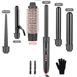 European Hot Sale billige Locken wickler 5 in 1 6 in 1 Haar Lockens tab