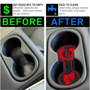 Posavasos Multifuncional de Goma para Portavasos de Coche para Toyota Prius 2020 2021 2022 2023, Accesorios para Coche, Alfombrilla para Portavasos - Product Image 6