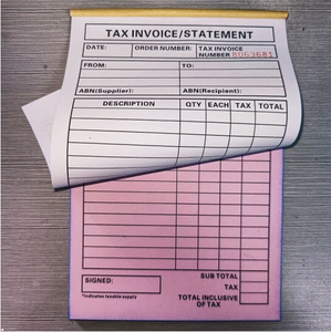 Libro <span class=keywords><strong>de</strong></span> Facturas Personalizado, Recibos, Papel Autocopiativo, Libro <span class=keywords><strong>de</strong></span> Pedidos <span class=keywords><strong>de</strong></span> <span class=keywords><strong>Venta</strong></span>, A4A5A6, Entrega, Envío, Impresión, Libro <span class=keywords><strong>de</strong></span> Facturas - Product Image 1