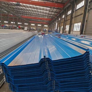Hoàn thành thông số kỹ thuật mạ kẽm màu thép ngói tấm lợp cho xây dựng xây dựng 0.5 mét độ dày - Product Image 4