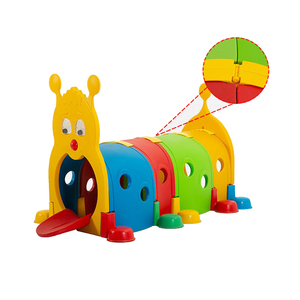 प्लास्टिक सुरंग खेलने क्रॉल खिलौना बालवाड़ी इनडोर खेल का मैदान आउटडोर खेल घर बच्चों के लिए - Product Image 2