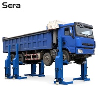 Sera Australia OBC Model Four Cylinder Hydraulic Four Post Heavy Duty Truck Bus Lift with 12 Months Warranty