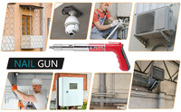 Pistola Clavadora de Concreto Mini para Pedidos al por Mayor, Kit Completo de Accesorios para Tiendas de Bricolaje