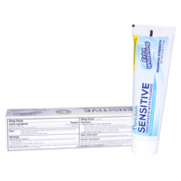Dentifrice naturel, blanchiment des dents, protection sensible, saveur menthe, marques Oem, pâte pour les dents avec emballage tube
