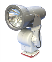 Tête de projecteur orientable à télécommande
