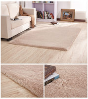 Tapis Shaggy de Salon avec Logo Personnalisé, Tapis Chaud et Pelucheux pour Chambre d'Enfant, Tapis et Sol en Fausse Fourrure