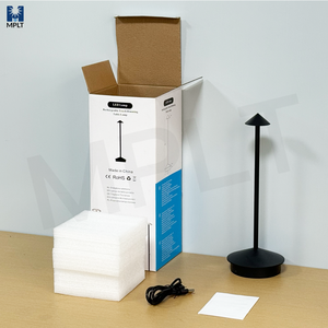 Modern Cordless Rechargeable Restaurant <strong>Table</strong> Lamps Touch Control LED with 1800mAh Battery for Hotel &amp; Home Decor - Product Image 2