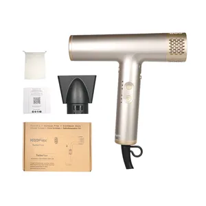 KooFex New Fast Dryer Damage Free Confident Style 110000rpm Turboflow Plasma BLDC Hair Blow Dryer