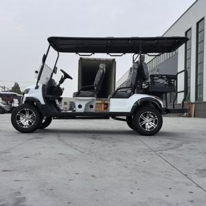 Voiture de golf électrique tout-terrain 6 places 7,<span class=keywords><strong>5</strong></span> kW avec panneaux solaires et batterie au lithium 48/60/72V, génération d'énergie par panneaux solaires - Product Image 3