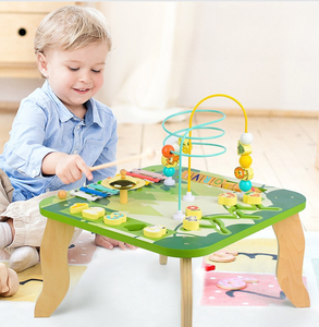 Gioco da tavolo, spazio educazione precoce, intelligenza, suonare il pianoforte, posizionamento, Whac-a-mole, tavoli giocattolo abbinati - Product Image 5