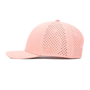 หมวกแก๊ปเบสบอลแบบ Snapback ผ้าโพลีเอสเตอร์กันน้ำ ตกแต่งด้วยแผ่นยาง TCAP China Custom - Product Image 3