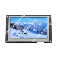 Terminal intelligent HMI Port série 4.3 pouces 800x480 pixels Tft Module d'affichage Lcd prise en charge UART TTL RS232 RS485 pour la maison