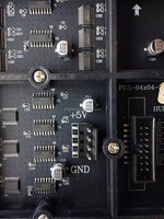 Module d'affichage LED rvb p2.5 d'intérieur smd rvb 3 en 1 64x64 pixels