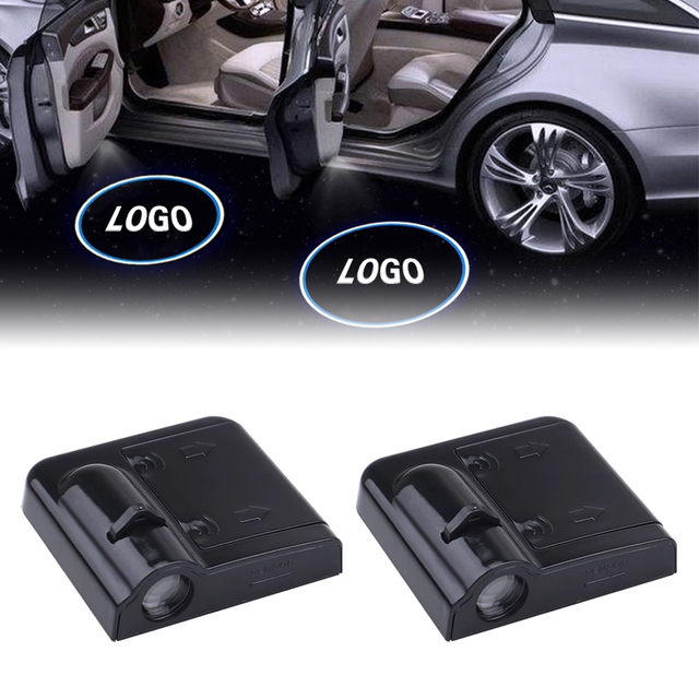 Custom Wireless Car Door Light HD Led Logo Projector 3D Car Light Logo Car Logo Lights