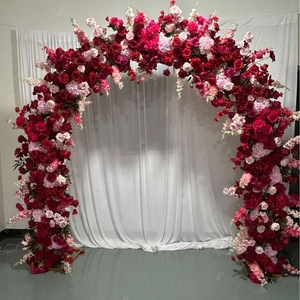 ชุดอุปกรณ์ตกแต่งซุ้มดอกไม้ประดิษฐ์แบบพกพา ใช้ซ้ำได้สำหรับตกแต่งฉากหลังงานแต่งงานและงานปาร์ตี้ - Product Image 5