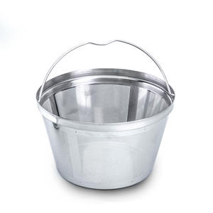 <span class=keywords><strong>Filtre</strong></span> à café portable en acier inoxydable à mailles fines, écologique, avec poignée, accessoire universel pour cafetière à <span class=keywords><strong>filtre</strong></span>, réutilisable - Product Image 1