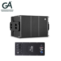 Système audio actif professionnel, amplificateur de puissance double 10 pouces, ligne de baffles pour bar musical
