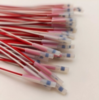 Sonde de température JSF-M22B -50 à 260°C, RTD Pt100 à enroulement de moteur encapsulé PTFE 24AWG