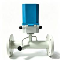 Débitmètre à ultrasons Dingyi DN50 avec écran d'affichage, raccord à bride, en acier au carbone, pour liquides, eau, huile, OEM