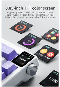 คีย์บอร์ดกลไกแบบมีสาย AK650 Ajazz สวิตช์ไฮไฟแบบถอดเปลี่ยนได้สำหรับ e-Sport หรือสำนักงาน - Product Image 3