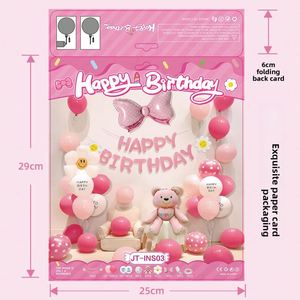 Ballons en latex personnalisés style Instagram pour anniversaire d'enfants, impression couleur gratuite, décorations de fête pour garçons, filles et famille - Product Image 4