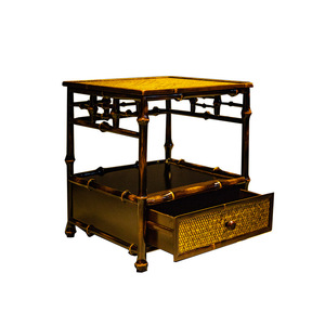 Handmade <b>Bamboo</b> Chinese Retro Tea <b>Table</b> Antique Style Small Tea Stand For Home Zen Tea Brewing Furniture - Product Image 5