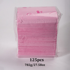 Napperons jetables roses à motifs pour tables de manucure, coussinets de protection à usage unique pour le nettoyage, outils spécialisés pour salons de <span class=keywords><strong>cils</strong></span> - Product Image 6