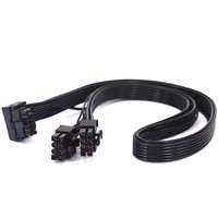 Cable Modular XPG ATADA de 600W, 90 Grados, PCIe 5.0, 12VHPWR Tipo 4, Cable de Alimentación para PSU, 2 Conectores de 8 Pines a 16 Pines ATX3.0, Compatible con RTX3090Ti RTX4090