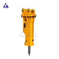 Martillo Hidráulico LG68 para Minería, Canteras y Construcción de Carreteras, Fuerte Fuerza de Impacto, Compatible con Excavadoras de 1-10T, SB40 SB43