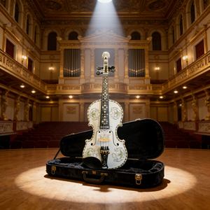 Nouvelle conception Violon électrique 5 cordes <span class=keywords><strong>de</strong></span> haute qualité 4/4 avec étui pour festivals et tournées <span class=keywords><strong>de</strong></span> <span class=keywords><strong>musique</strong></span> moderne - Product Image 1