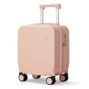 Mixi Luggage Supplier Modern Designer Vintage Cabin Suitcases Aluminum Travel Trolley Mini Carry On PC Luggage Sets