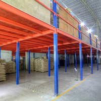 Étagères industrielles en acier pour entrepôt, stockage de palettes, mezzanine robuste, plancher de mezzanine haute résistance