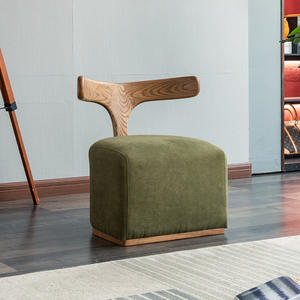 Chaise de baleine en bois massif de design moderne dans un <span class=keywords><strong>fauteuil</strong></span> de canapé simple <span class=keywords><strong>blanc</strong></span> pour salon salle à manger loisirs changement confortable - Product Image 2
