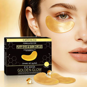 Masque Hydrogel pour les Yeux au Collagène Or Marque Privée – Hydratant, Anti-rides, Élimine les Cernes et les Poches sous les Yeux - Product Image 1