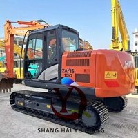 Vente Flash : Excavatrice Hitachi ZX130 5A d'occasion, 13 tonnes, matériel de construction, faible nombre d'heures de travail, prête à l'exportation