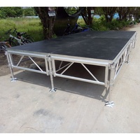 Plataforma de aluminio de alta calidad, plataforma de escenario, para la venta